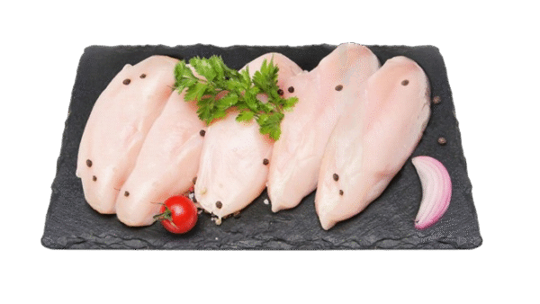Fresh Organic Chicken Breast with Marination Options (5 Pieces)