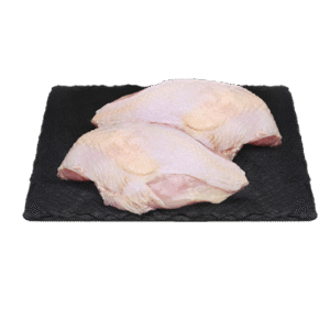 Fresh Bone-In Chicken Breast Ready to Grill with Marination Options (2 Pieces) 500 gr