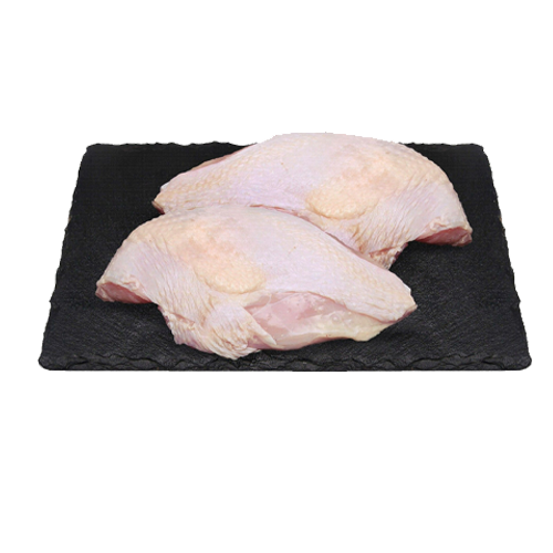 Fresh Bone-In Chicken Breast Ready to Grill with Marination Options (2 Pieces) 500 gr